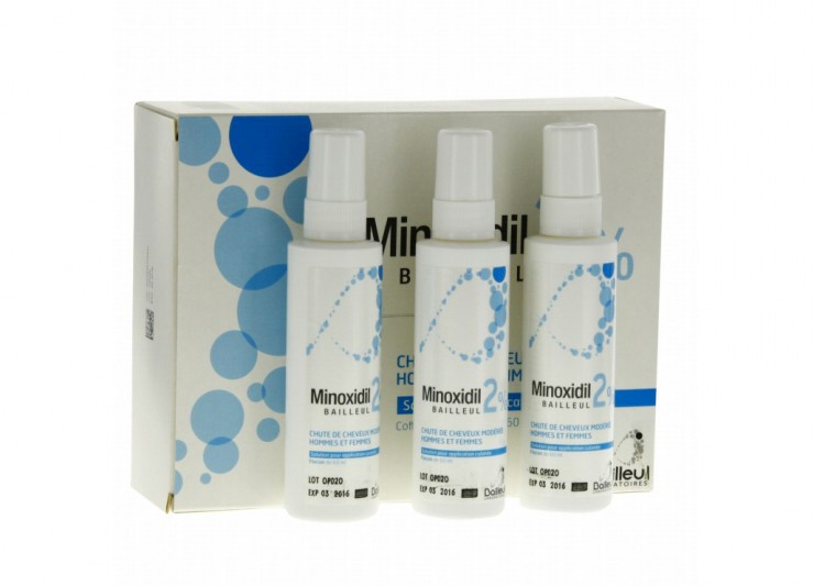 ​Le Minoxidil 2 % contre la chute de cheveux chez la femme